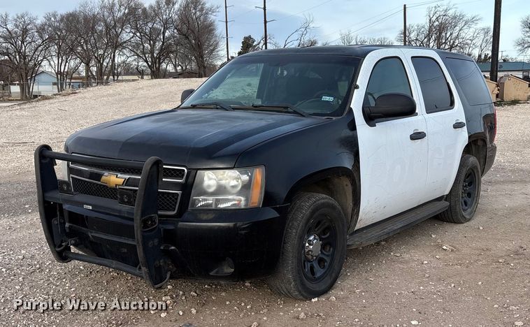 2013 Chevrolet Tahoe Police SUV - EU4811