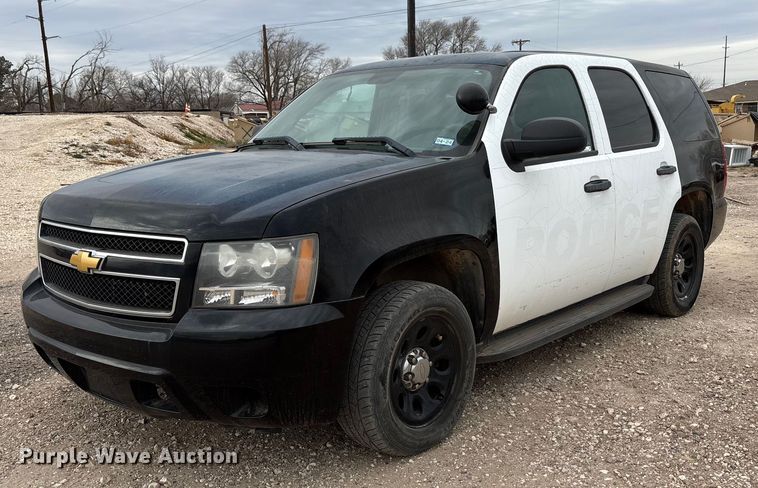 2013 Chevrolet Tahoe Police SUV - EU4812