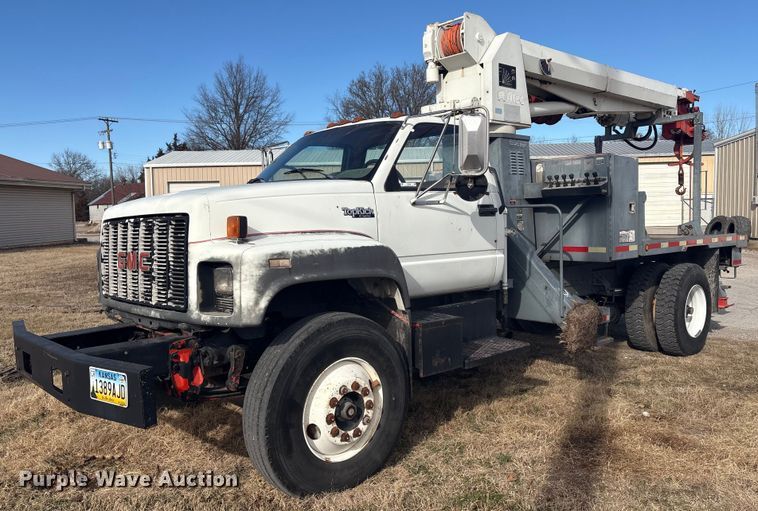 1990 GMC C7 digger derrick truck - EV2656