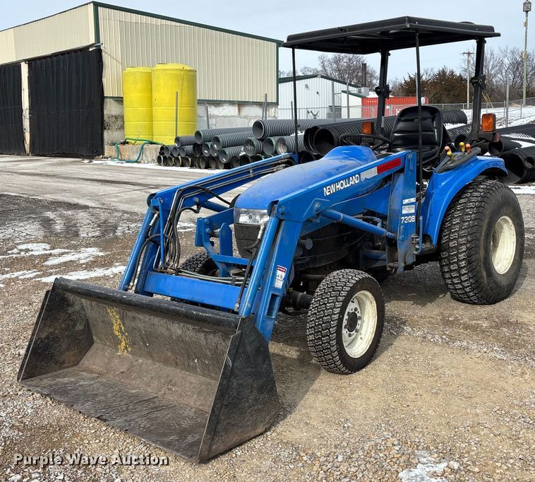 New Holland 7308 MFWD tractor - FB3494