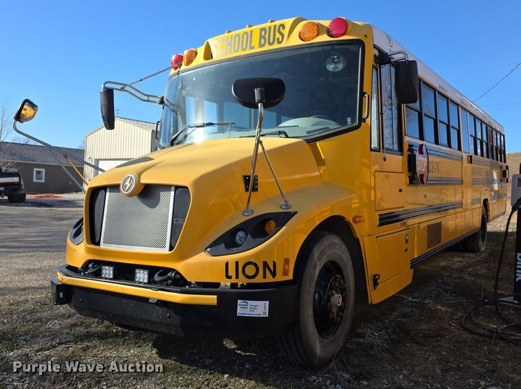 2021 Lion C electric school bus - FI0771