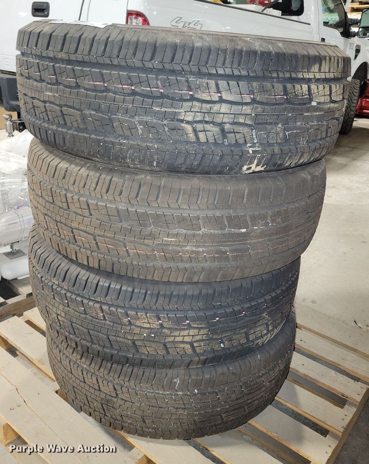 (4) General LT275/65R18 tires - NO9937