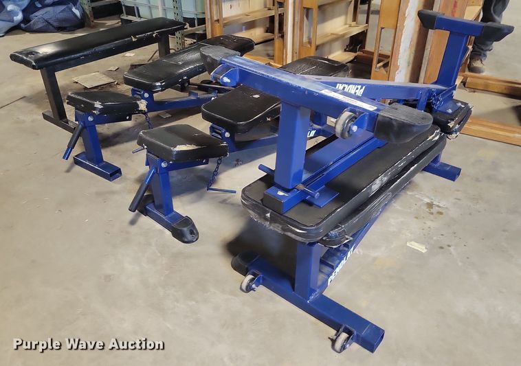 (5) Pendlay weight benches - NO9960
