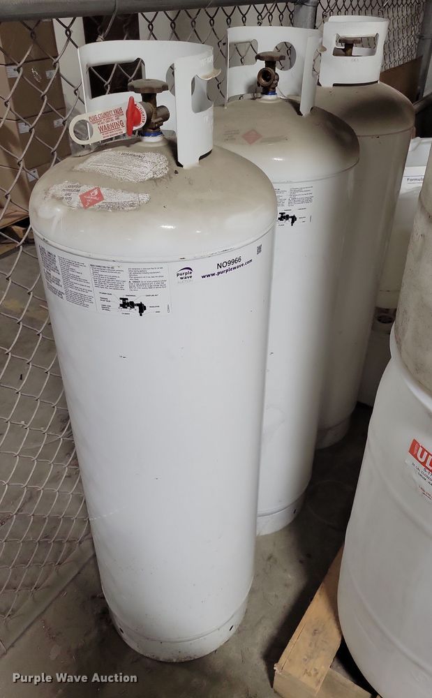 (3) propane tanks - NO9966