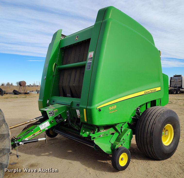 John Deere 569 Premium round baler - DT0835