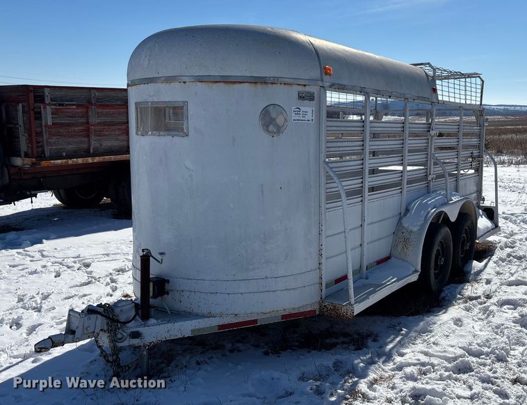 1973 W-W livestock trailer - DU6987