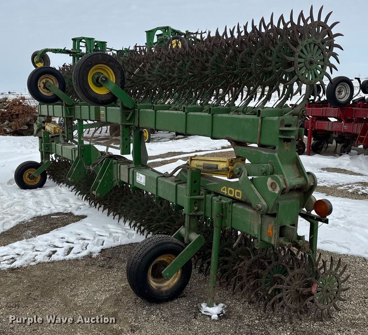 John Deere 400 rotary hoe - EF2390