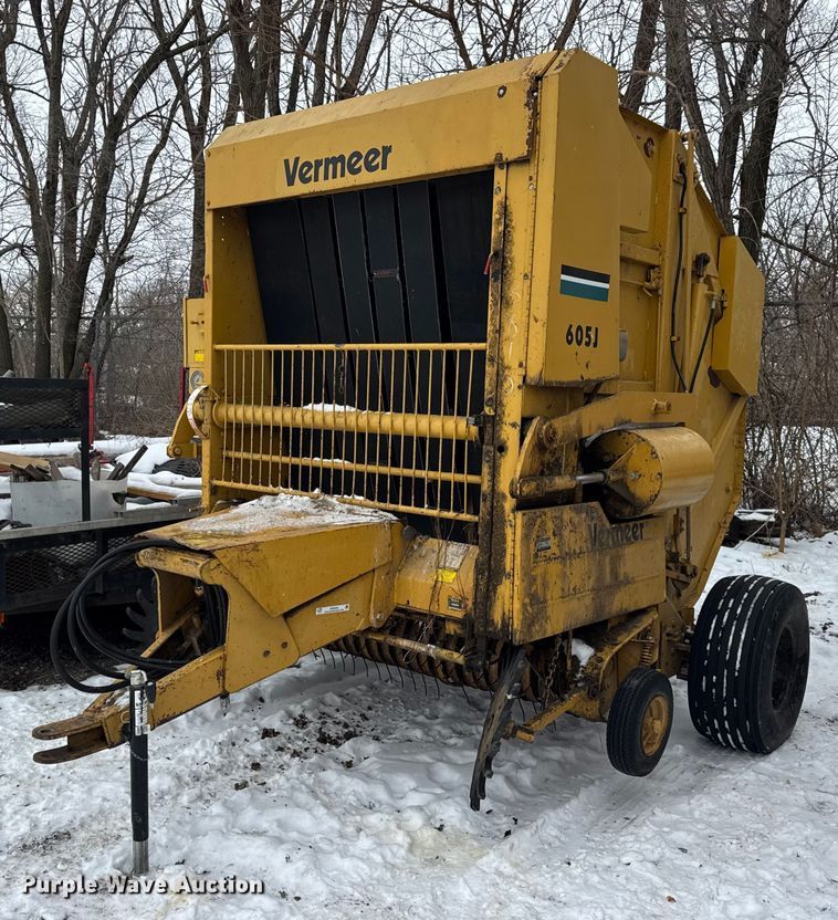 2018 Vermeer 605J round baler - ER0404