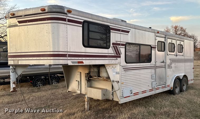 1996 Sundowner SunLite H horse trailer - ES5681