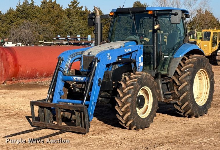 2006 New Holland TS110A MFWD tractor - ES5761
