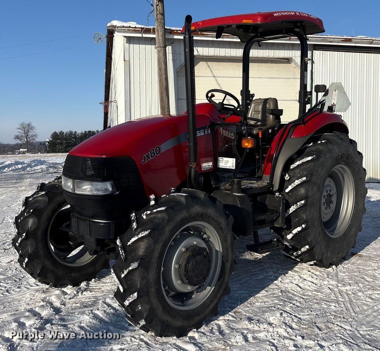 2007 Case IH JX80 MFWD tractor - FK1131