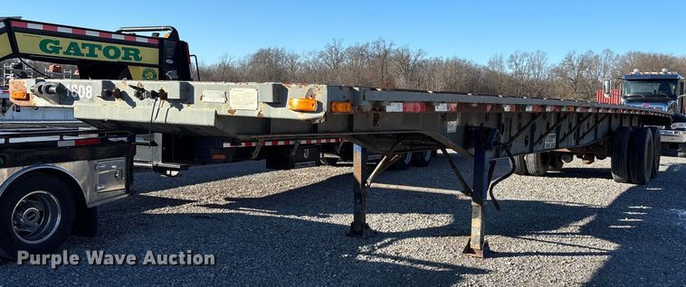 1995 Transcraft TL2000 S2 flatbed trailer - DW7367