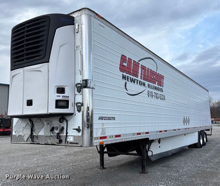 2013 Wabash refrigerated van trailer - DW7442