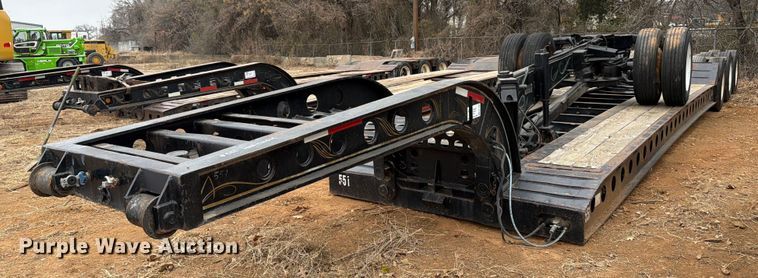 Cozad lowboy equipment trailer - EE1408