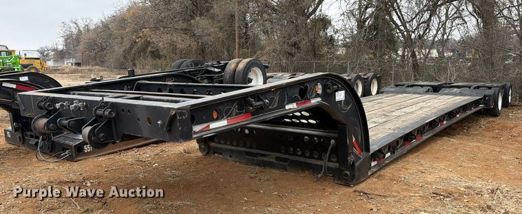 1989 Cozad lowboy equipment trailer - EE1409