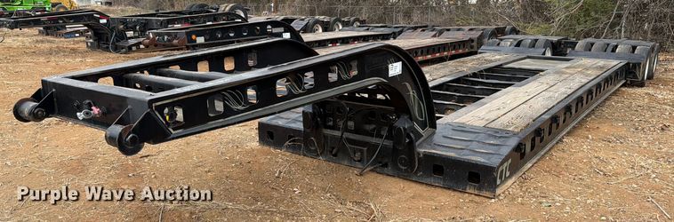 1984 Siebert lowboy equipment trailer - EE1411