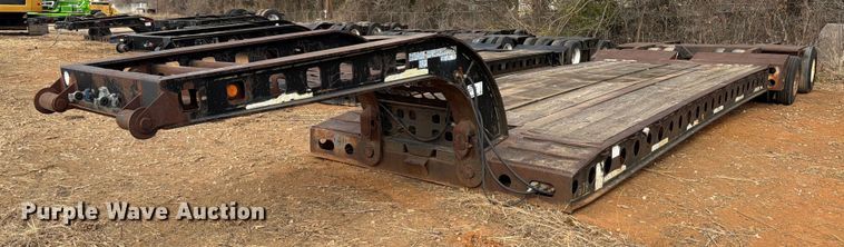 1985 Cozad lowboy equipment trailer - EE1412