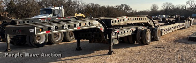 1990 Siebert lowboy equipment trailer - FK2526