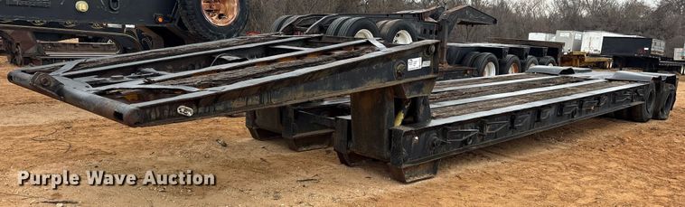 1969 Shop Built lowboy equipment trailer - FK2533