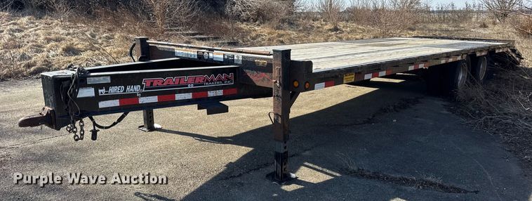 2019 Trailerman Trailers, Inc. HHT8235F20 equipment trailer - ER0413