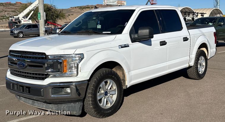 2019 Ford F150 XLT Crew Cab pickup truck - ER7512