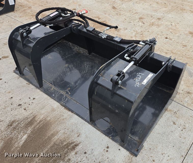 2025 Wolverine GB-11-72W skid steer grapple bucket - ES2835