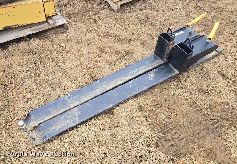 (2) wheel loader forks - ES2859