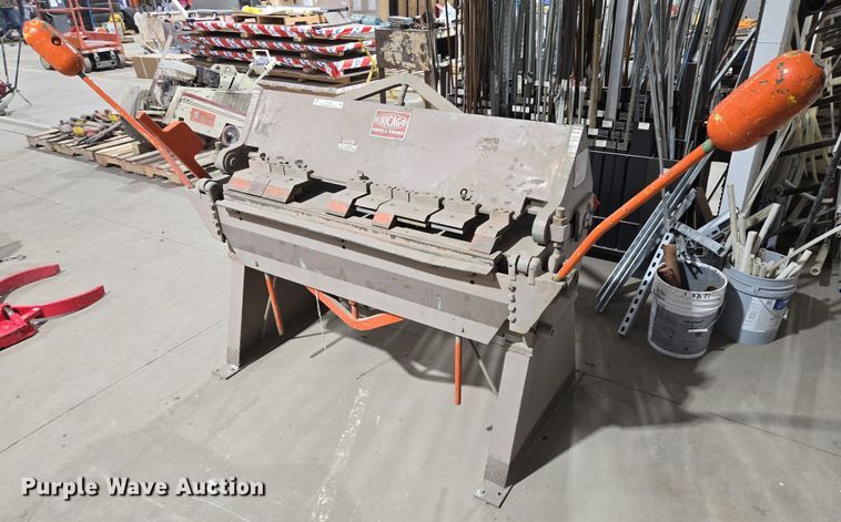 1983 Chicago BPO-414-6 brake machine - ES2880