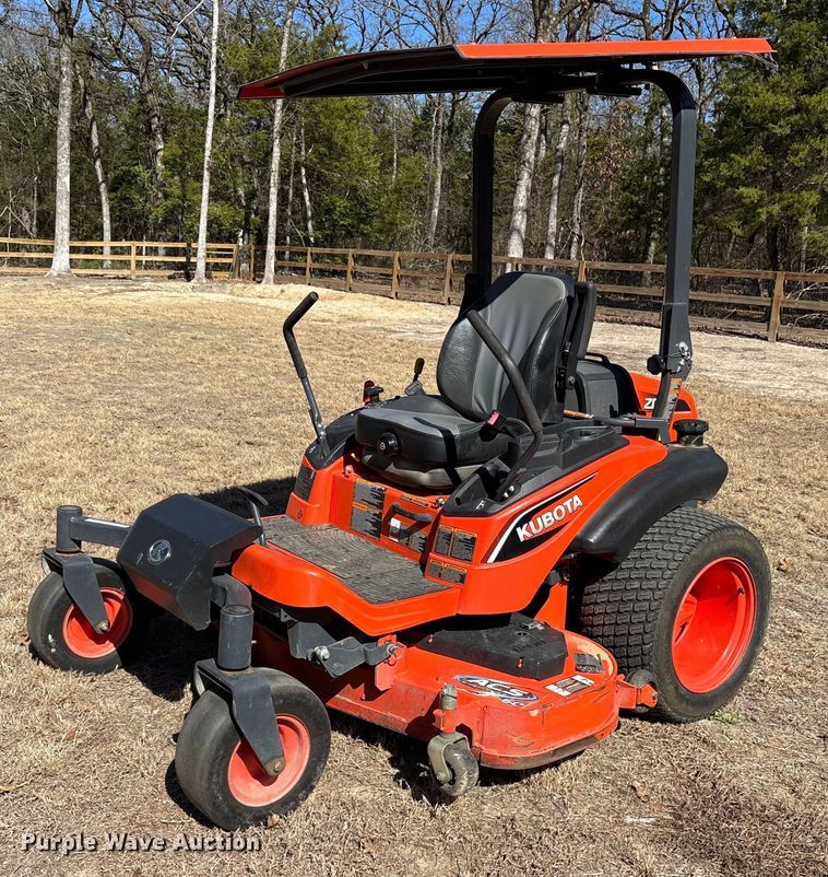 Kubota ZD1211 Commercial Turf Mower For Sale | Purple Wave Auction