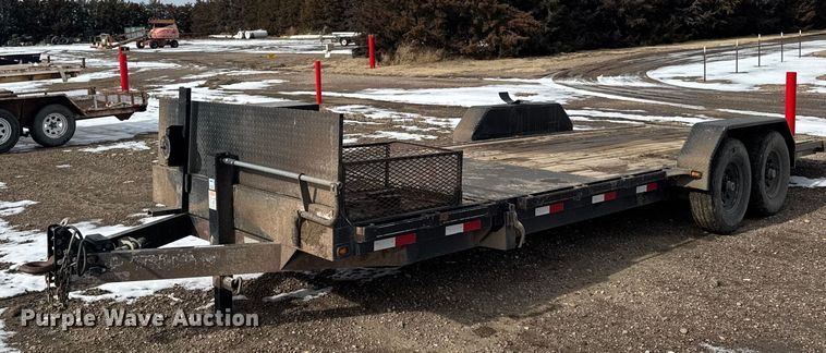 2020 Titan Trailer Mfg Titan Trailer Mfg tilt deck equipment trailer - FB0627