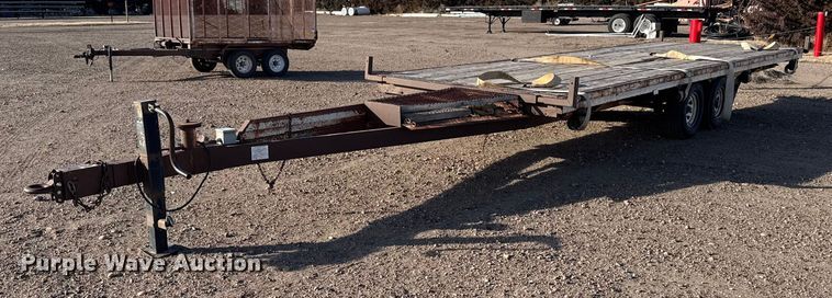 1978 BANK UT Trailer flatbed trailer - FB0644