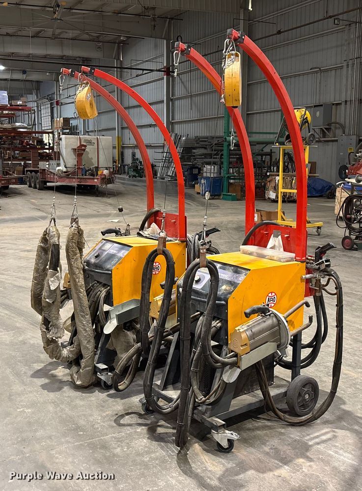 (2) 2015 Aro Ergoweld 14K automatic spot welders - FB0677