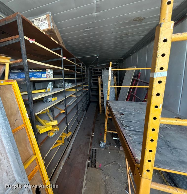 (4) storage shelves - FB0721