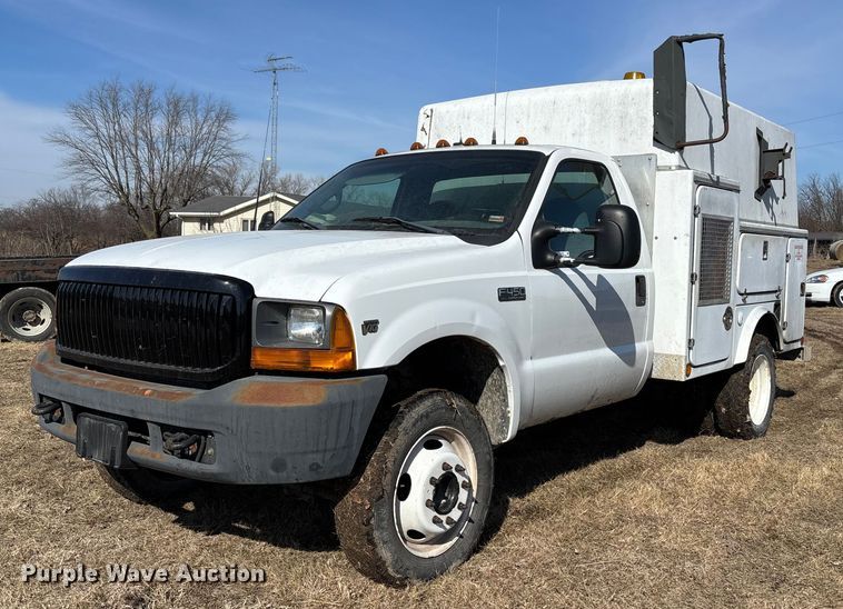 2000 Ford F450 utility / service truck - FB3503