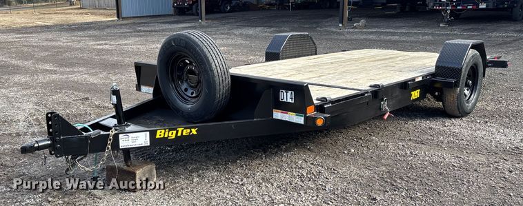 2023 Big Tex 70ST tilt deck utility trailer - FI1650