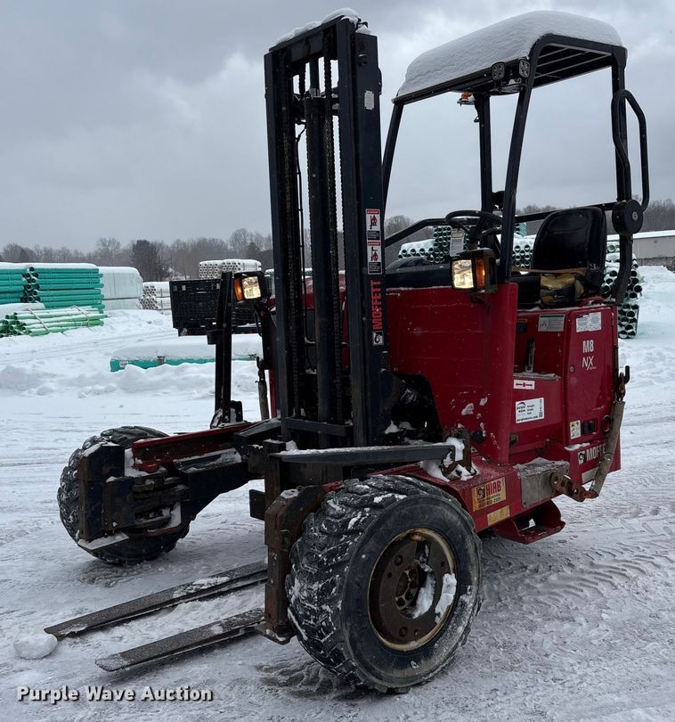2017 Moffett M8 55.4 forklift - FK1133