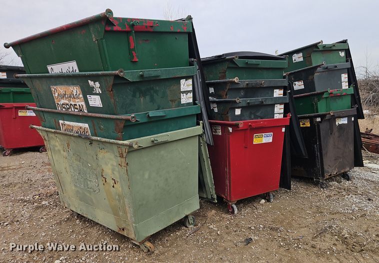 (12) dumpsters - FN5573