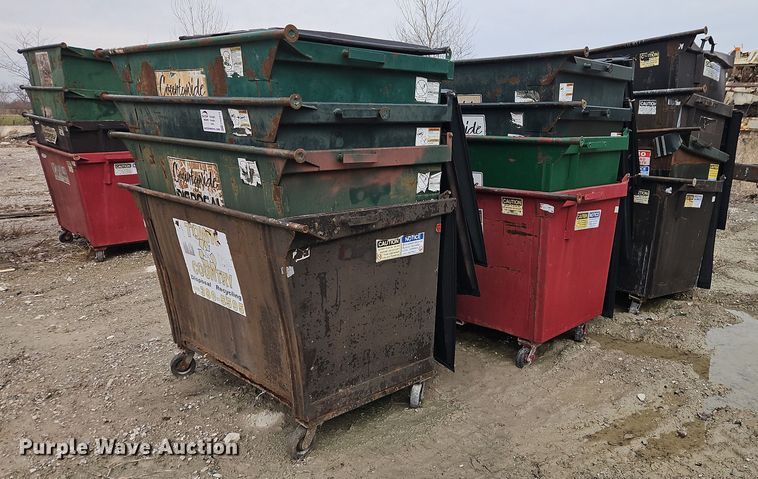 (12) dumpsters - FN5574
