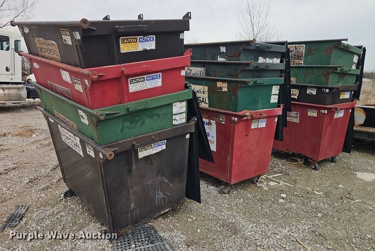 (12) dumpsters - FN5575