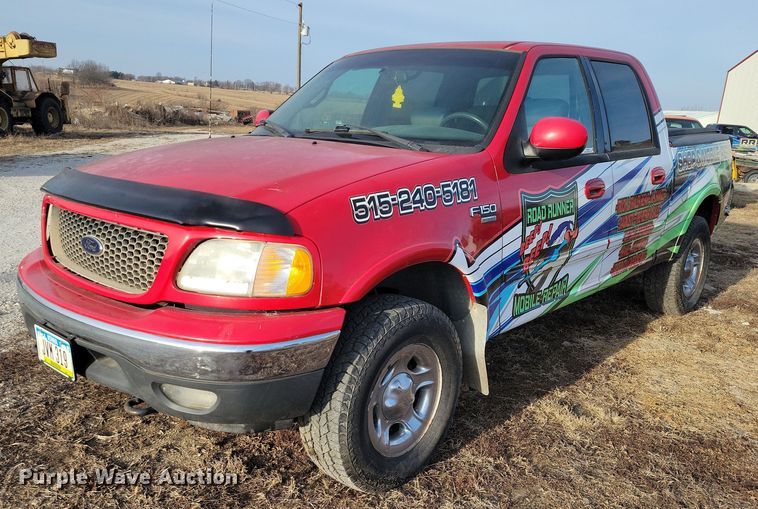 2001 Ford F150 Crew Cab pickup truck - NO9999