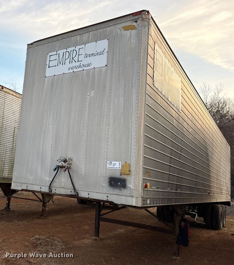 1980 Nabors dry van trailer - DT4993