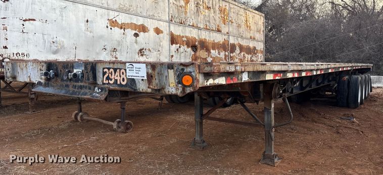 1998 Fontaine TP-4-4881SL flatbed trailer - DT4995