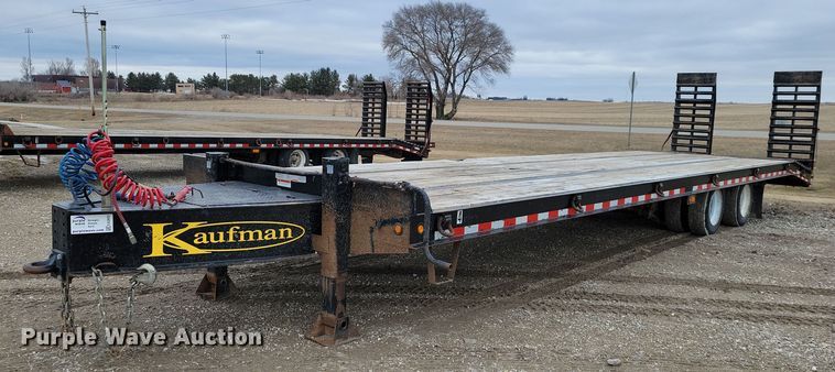 2024 Kaufman  equipment trailer - EA2835
