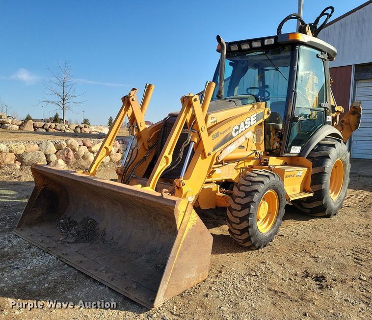 2010 Case 580 Super M+ backhoe - EA2842