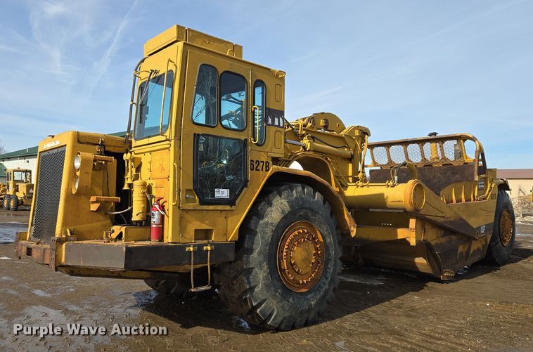 1982 Caterpillar 627B conventional scraper  - EB1290