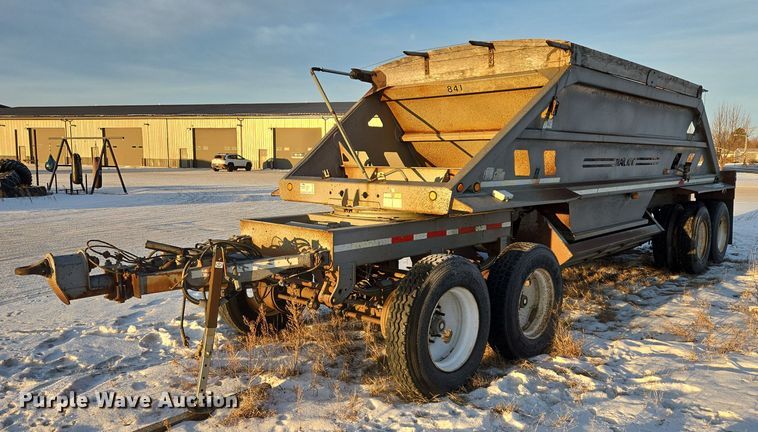 1999 Trail King TK54BDU-284 bottom dump trailer - EB1292