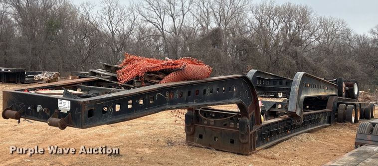 1984 Siebert lowboy equipment trailer - EE0095