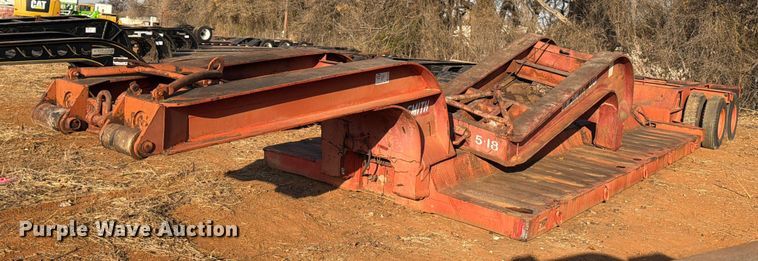 1965 Talbert lowboy equipment trailer - EE1415