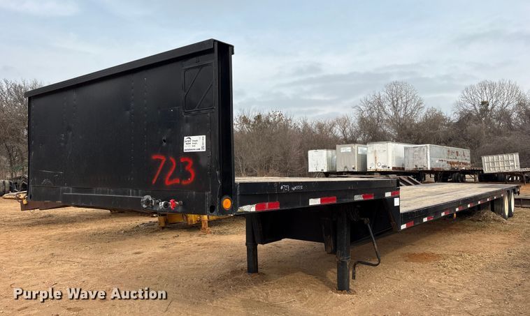 1985 Aztec drop deck trailer - EE1422