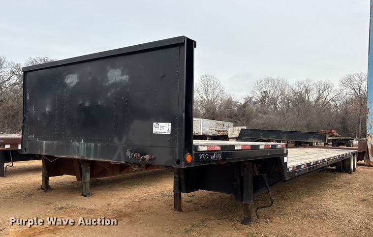 1985 Aztec drop deck trailer - EE1424
